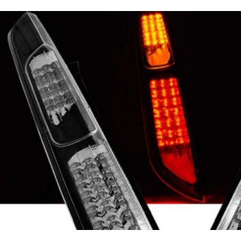 Πίσω φανάρια led Ford Focus hatchback (2004-2008) - μαύρα - σετ 2τμχ. Πίσω φανάρια led Ford Focus hatchback (2004-2008) - μαύρα - σετ 2τμχ.