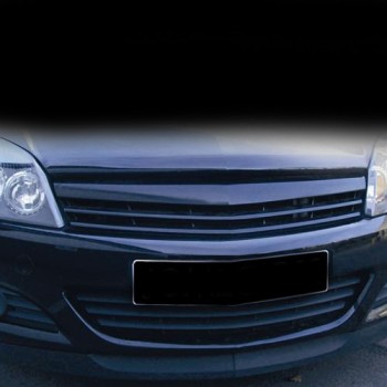 Μάσκα Opel Astra H 5 πορτο (2004-2007) - μαύρη, χωρίς σήμα