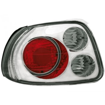 Πίσω φανάρια HONDA CRX DEL SOL (993-1997) - chrome - σετ 2τμχ.
