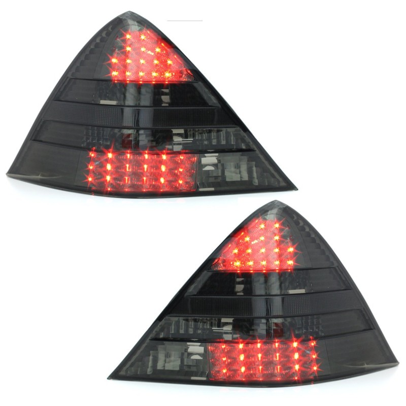 Πίσω φανάρια led Mercedes R170 SLK (1996-2004) - μαύρα - σετ 2τμχ.