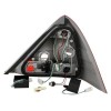 Πίσω φανάρια led Mercedes R170 SLK (1996-2004) - μαύρα - σετ 2τμχ.