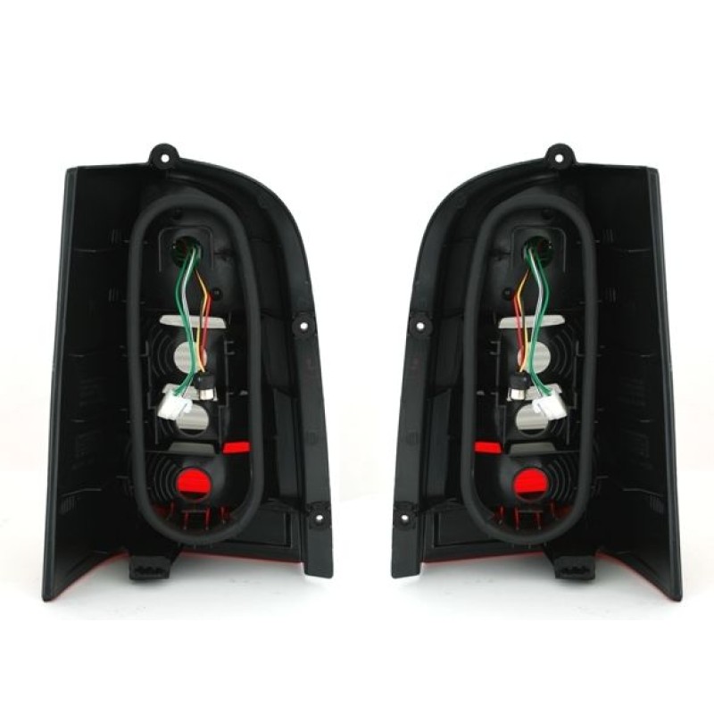 Πίσω φανάρια led Mercedes Vito (1995-2003) - μαύρα - σετ 2τμχ.
