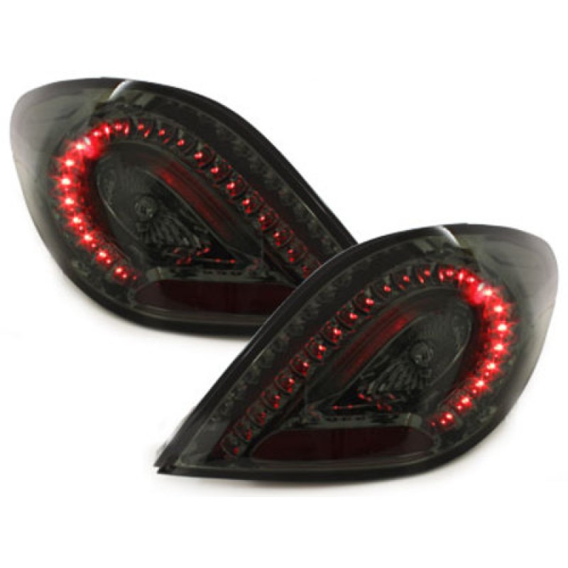 Πίσω φανάρια led Peugeot 207 (2006-2009) σετ 2τμχ.
