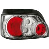Πίσω φανάρια Renault Clio I (1990-1998)- chrome 3D - σετ 2τμχ.