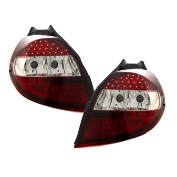 Πίσω φανάρια led Renault Clio III (2005-2009) - σετ 2τμχ.