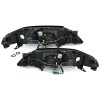 Φανάρια εμπρός Renault Laguna (2001-2005) led - chrome , με λάμπες (Η1) - σετ 2τμχ.