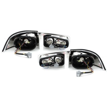 Πίσω φανάρια Renault Laguna (2001-2005) - μαύρα - σετ 2τμχ. Πίσω φανάρια Renault Laguna (2001-2005) - μαύρα - σετ 2τμχ.