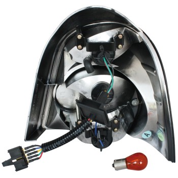 Πίσω φανάρια Renault Twingo (2000-2007) - μαύρα - σετ 2τμχ.
