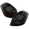 Πίσω φανάρια led Skoda Fabia ΙΙ 5 πορτο ( 2007-2014) - φιμέ - σετ 2τμχ.