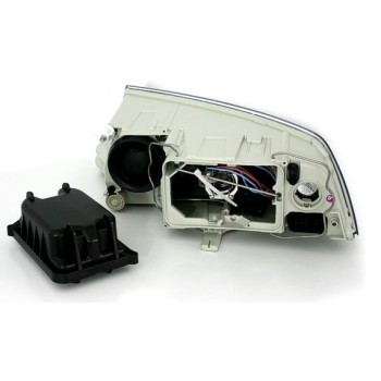 Φανάρια εμπρός Skoda Octavia (2004-2009) , με λάμπες (Η1) - σετ 2τμχ.