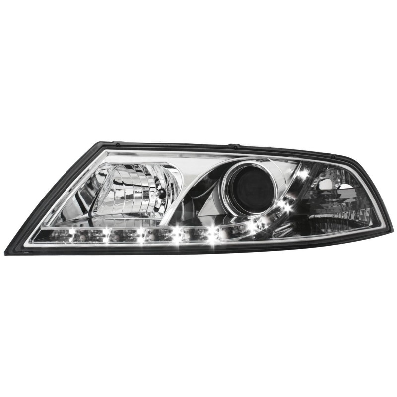 Φανάρια εμπρός Skoda Octavia (2004-2009) led , χωρίς λάμπες (Η7) - σετ 2τμχ.