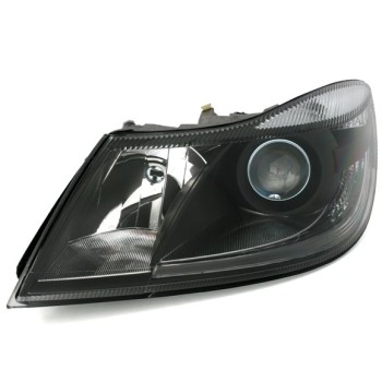 Φανάρια εμπρός Skoda Octavia (2008-2012) led black , με λάμπες (Η1) - σετ 2τμχ.