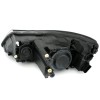 Φανάρια εμπρός Skoda Octavia (2008-2012) led black , με λάμπες (Η1) - σετ 2τμχ.