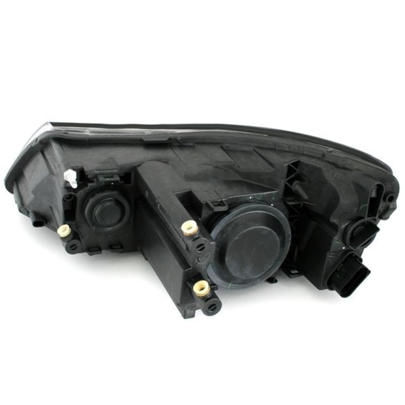 Φανάρια εμπρός Skoda Octavia (2008-2012) led black , με λάμπες (Η1) - σετ 2τμχ.