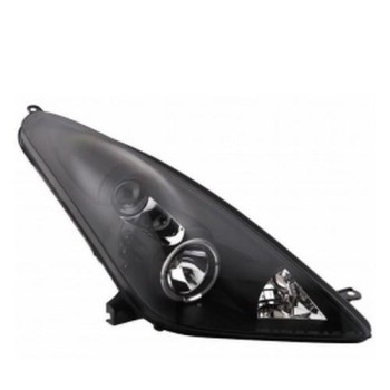 Φανάρια εμπρός Toyota Celica T230 (1999-2005) angel eyes - μαύρα , χωρίς λάμπες (Η7) - σετ 2τμχ. Φανάρια εμπρός Toyota Celica T230 (1999-2005) angel eyes - μαύρα , χωρίς λάμπες (Η7) - σετ 2τμχ.
