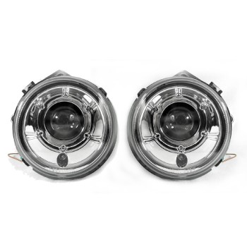 Φανάρια εμπρός Mercedes W461 / W463 G- Class (1989-2010) , με λάμπες (Η1) - σετ 2τμχ.
