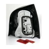 Πίσω φανάρια Vw Polo 9N+ 9N3 (2001-2009) - μαύρα - σετ 2τμχ.