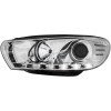 Φανάρια εμπρός Vw Scirocco (2008-2014) led , με λάμπες (Η1) - σετ 2τμχ.
