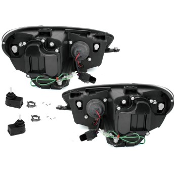 Φανάρια εμπρός Vw Scirocco (2008-2014) led , με λάμπες (Η1) - σετ 2τμχ. Φανάρια εμπρός Vw Scirocco (2008-2014) led , με λάμπες (Η1) - σετ 2τμχ.