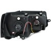 Φανάρια εμπρός Vw Transporter T5 (2010-2015) led - μαύρα , με λάμπες (Η1) - σετ 2τμχ.