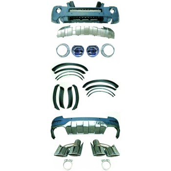 Body kit Mercedes ML W164 (2008-2011) με μπούκες