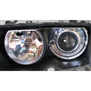 Bi xenon προτζέκτορες BMW E46 με εργοστασιακό σχεδιασμό - retrofit 2 τμχ.