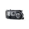 Φανάρια εμπρός Land Rover Vogue ((2002-2009) led angel eyes - chrome , με λάμπες (Η1) - σετ 2τμχ.
