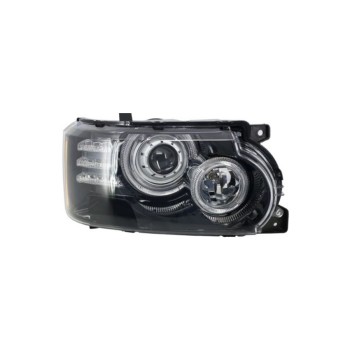 Φανάρια εμπρός Land Rover Vogue ((2002-2009) led angel eyes - chrome , με λάμπες (Η1) - σετ 2τμχ.