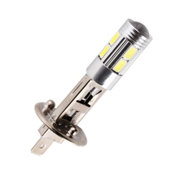 Led λάμπα Η1 με 8 led και ένα 3W μπροστά με προτζέκτορα - 1τμχ. Led λάμπα Η1 με 8 led και ένα 3W μπροστά με προτζέκτορα - 1τμχ.