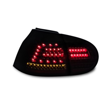 Πίσω φανάρια Vw Golf 5 - black τύπου led - σετ 2τμχ.