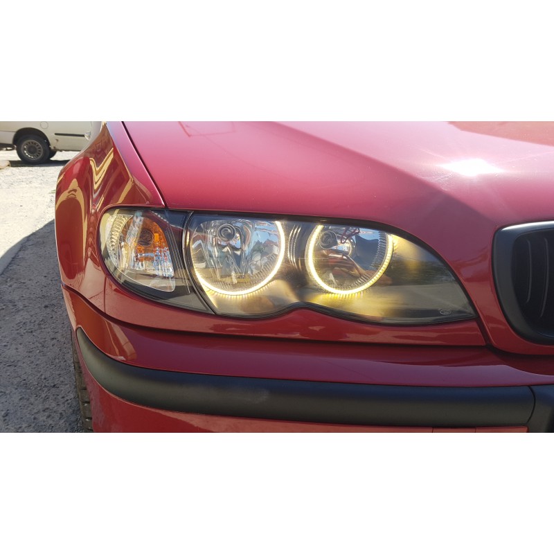 Δαχτυλίδια BMW E46 (1998-2005) angel eyes με 60 led - Λευκό χρώμα