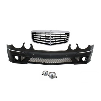 Προφυλακτήρας εμπρός Mercedes W211 E-Class (2002-2009) - AMG με μάσκα και προβολάκια Προφυλακτήρας εμπρός Mercedes W211 E-Class (2002-2009) - AMG με μάσκα και προβολάκια