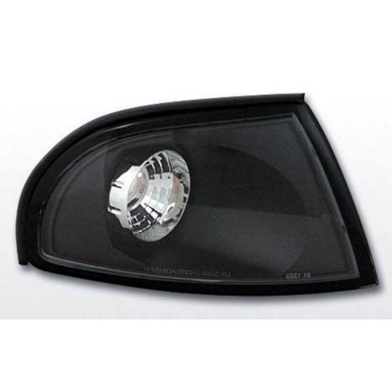 Φλας φαναριού AUDI A4 (1994-1998) - black - σετ 2τμχ.