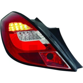 Πίσω φανάρια led Opel Corsa D (2006-2010) - led bar design - σετ 2τμχ.