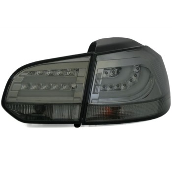 Πίσω φανάρια led Vw Golf 6 ledbar - φιμέ - σετ 2τμχ. Πίσω φανάρια led Vw Golf 6 ledbar - φιμέ - σετ 2τμχ.