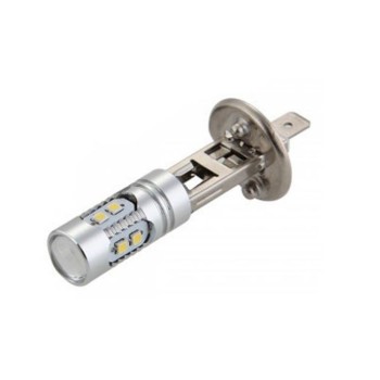 Led λάμπα Η1 10 W με 10 led 2323 επί 1 W CREE και προτζέκτορα - 1τμχ. Led λάμπα Η1 10 W με 10 led 2323 επί 1 W CREE και προτζέκτορα - 1τμχ.