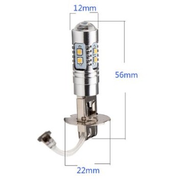 Led λάμπες H3 10W με 10 led 2323 επί 1 W CREE και προτζέκτορα - 1τμχ. Led λάμπες H3 10W με 10 led 2323 επί 1 W CREE και προτζέκτορα - 1τμχ.