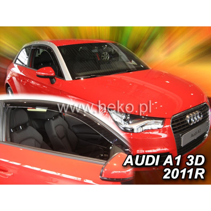 Ανεμοθραύστες AUDI A1 (2010-2018) - 3 πορτο, Heko