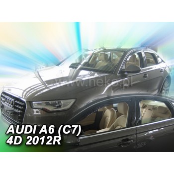 Ανεμοθραύστες Audi A6 C6 (2011-2018) sedan - 4 τμχ. εμπρός και πίσω, Heko