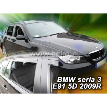 Ανεμοθραύστες BMW 3 E91 (2004-2012) combi - 4 τμχ. εμπρός και πίσω, Heko Ανεμοθραύστες BMW 3 E91 (2004-2012) combi - 4 τμχ. εμπρός και πίσω, Heko