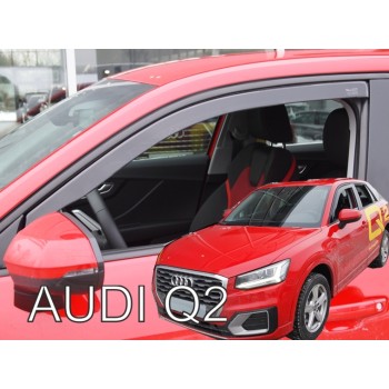 Ανεμοθραύστες Audi Q2 (2016-2023) 4 τμχ. εμπρός και πίσω, Heko