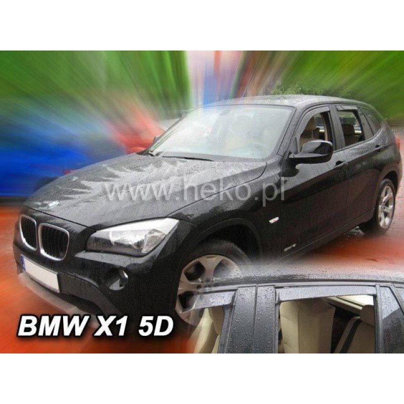 Ανεμοθραύστες BMW X1 E84 (2009-2016) - 4 τμχ. εμπρός και πίσω, Heko