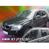 Ανεμοθραύστες BMW X3 F25 (2010-2017) - 4 τμχ. εμπρός και πίσω, Heko