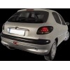 Πίσω φανάρια led Peugeot 206 - black - σετ 2τμχ.
