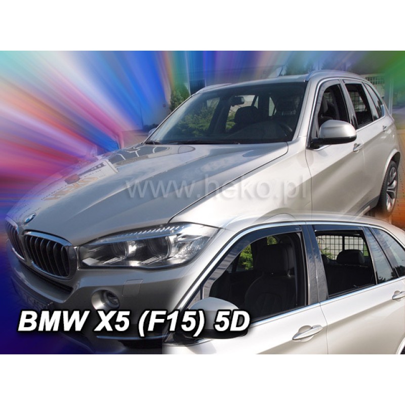 Ανεμοθραύστες BMW X5 F15 (2013-2018) - 4 τμχ. εμπρός και πίσω, Heko