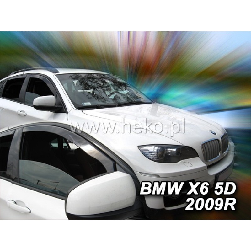 Ανεμοθραύστες BMW X6 E71 (2007-2014) - 2 τμχ. εμπρός, Heko