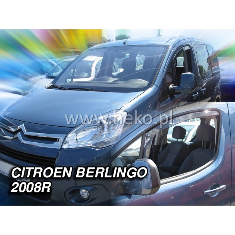 Ανεμοθραύστες Citroen Berlingo (2008-2018) / Peugeot Partner (2008-2018) - 2 τμχ. εμπρός, Heko