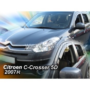 Ανεμοθραύστες Citroen Saxo (1996-2004) - 5 πορτο 4 τμχ. εμπρός και πίσω, Heko