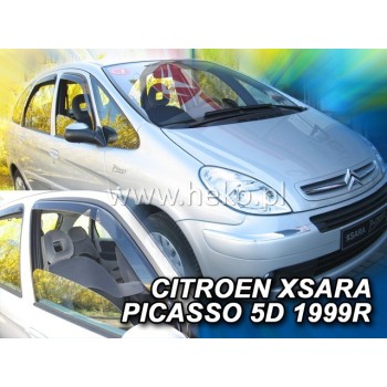 Ανεμοθραύστες Citroen Xsara Picasso (1999-2012) 5 πορτο - 2 τμχ. εμπρός, Heko