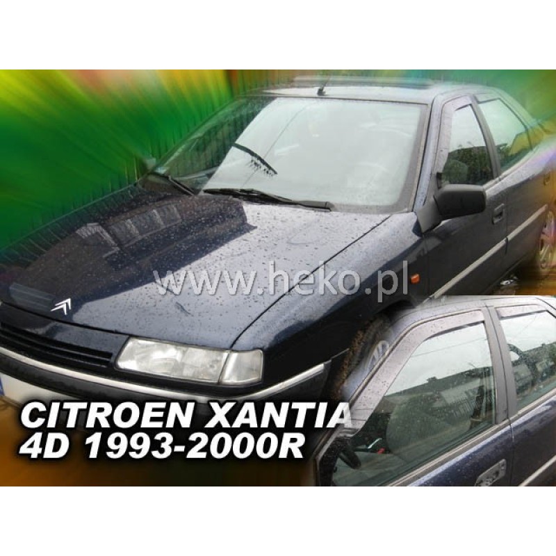 Ανεμοθραύστες Citroen Xantia (1993-2000) 5 πορτο - 4 τμχ. εμπρός και πίσω, Heko